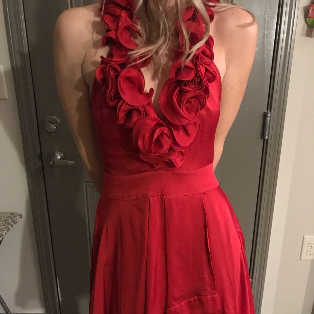 BeBe Red Dress